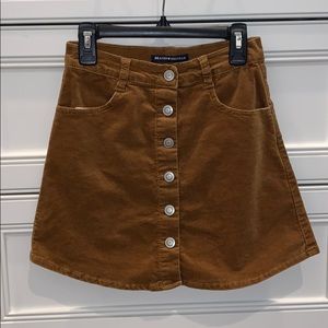 Brandy Melville corduroy a-like skirt